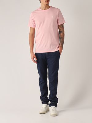 2. Men's custom slim-fit T-shirt in cotton jersey Light Pink