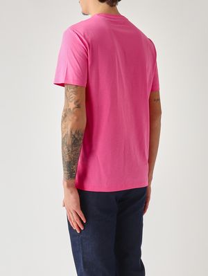 4. Herren-T-Shirt in Custom Slim Fit aus Baumwolljersey Rose