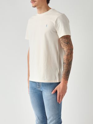 3. T-shirt custom slim fit en jersey de coton Écru