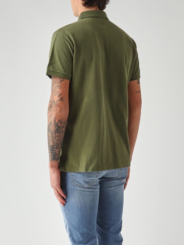 3. Polo de hombre custom slim fit en piqué de algodón Verde Musgo Polo Ralph Lauren 710680784