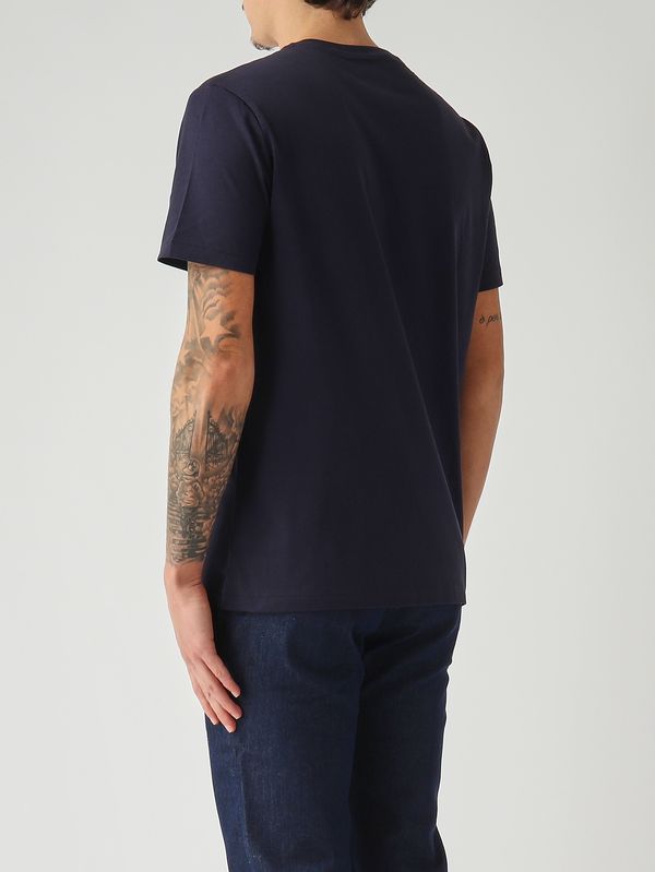 4. Herren-T-Shirt Custom Slim Fit aus Baumwolljersey Marineblau Polo Ralph Lauren 710680785
