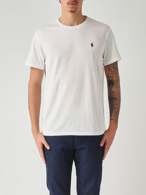 1. T-shirt custom slim fit en jersey de coton pour homme Blanc