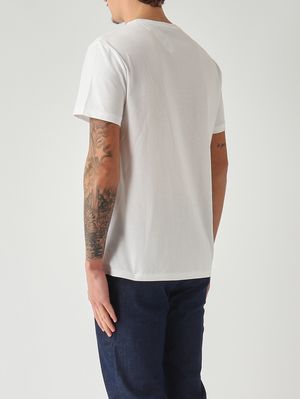 4. T-shirt custom slim fit en jersey de coton pour homme Blanc