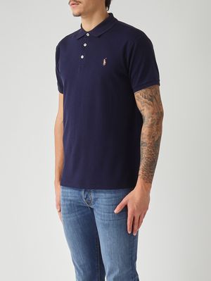 3. Polo uomo slim fit in Pima Cotton Navy
