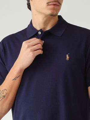 5. Polo uomo slim fit in Pima Cotton Navy