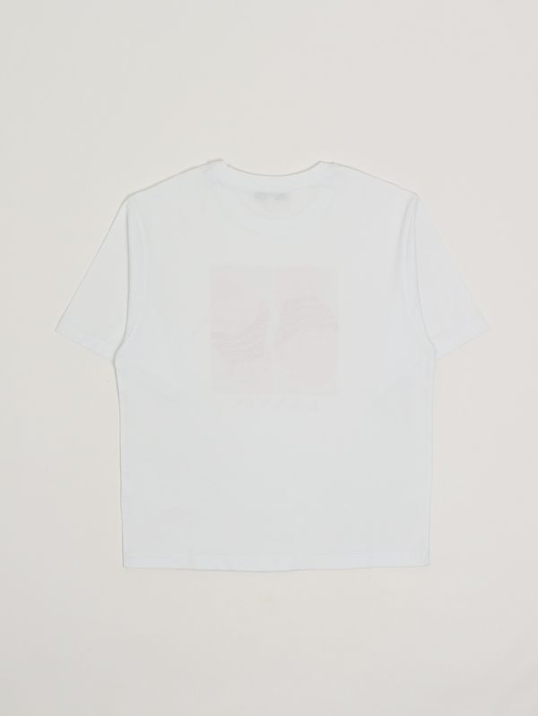 2. T-shirt bambina in cotone Bianco Lanvin n30332