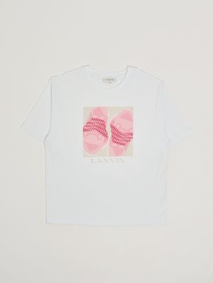 1. T-shirt bambina in cotone Bianco