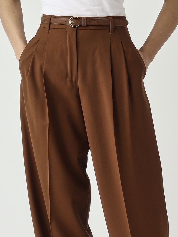 5. Pantalone donna Bacio in lana vergine Caffe' Max Mara Studio 2616131081600