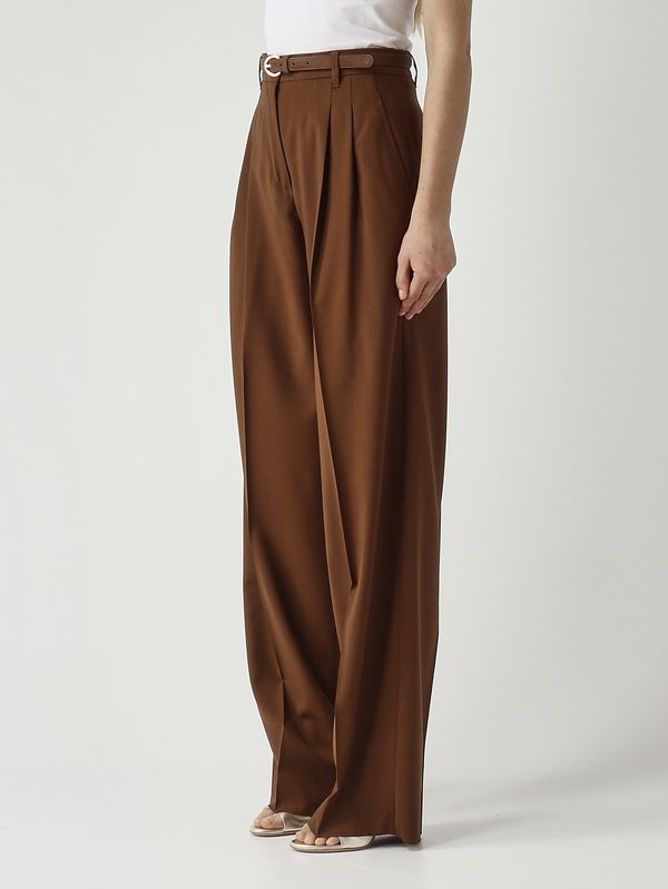 3. Pantalone donna Bacio in lana vergine Caffe' Max Mara Studio 2616131081600