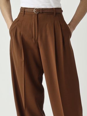 5. Pantalone donna Bacio in lana vergine Caffe'