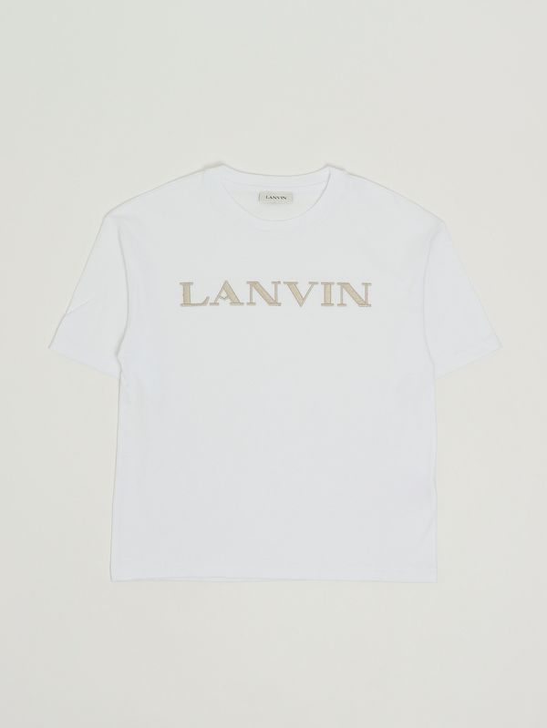 1. T-shirt bambino in cotone Bianco Lanvin n30360