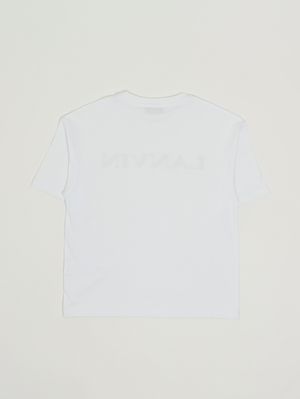 2. T-shirt bambino in cotone Bianco