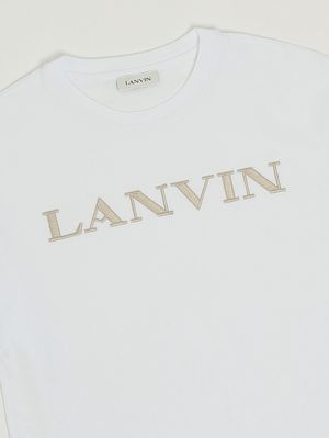 3. T-shirt bambino in cotone Bianco