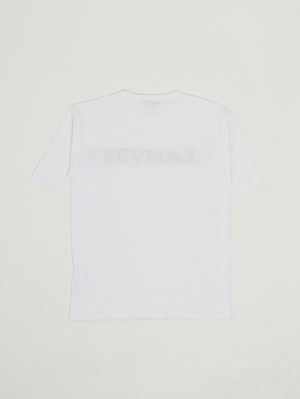 2. T-shirt garçon en coton Blanc-Bleu