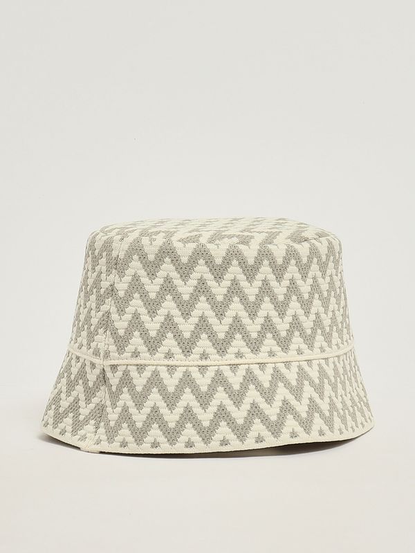 2. Cotton bucket hat for girls Ecru Lanvin n30356
