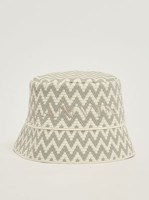 1. Cotton bucket hat for girls Ecru