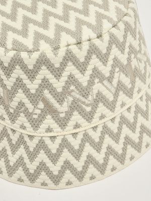 3. Cotton bucket hat for girls Ecru