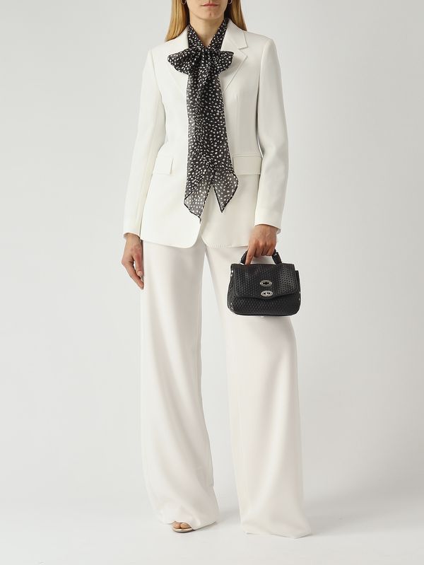 2. Blazer de mujer Linz en tejido cady Blanco Max Mara Studio 2616041055600