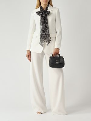 2. Blazer de mujer Linz en tejido cady Blanco