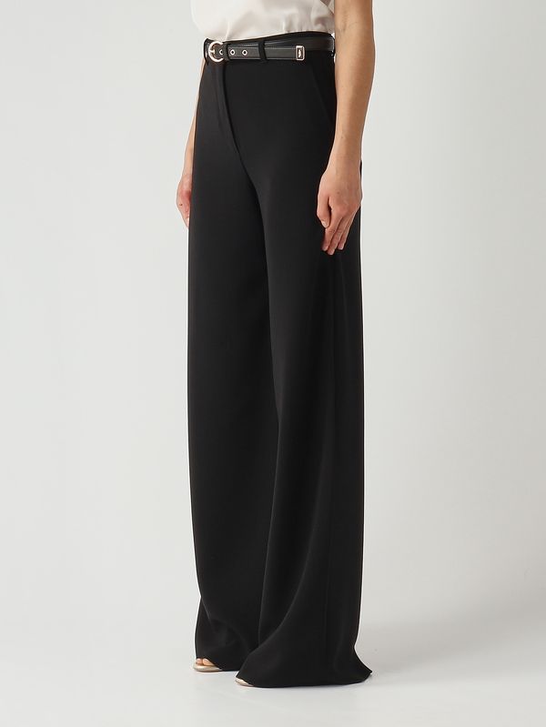 3. Damenhose Amico aus Krepp Schwarz Max Mara Studio 2616131025600