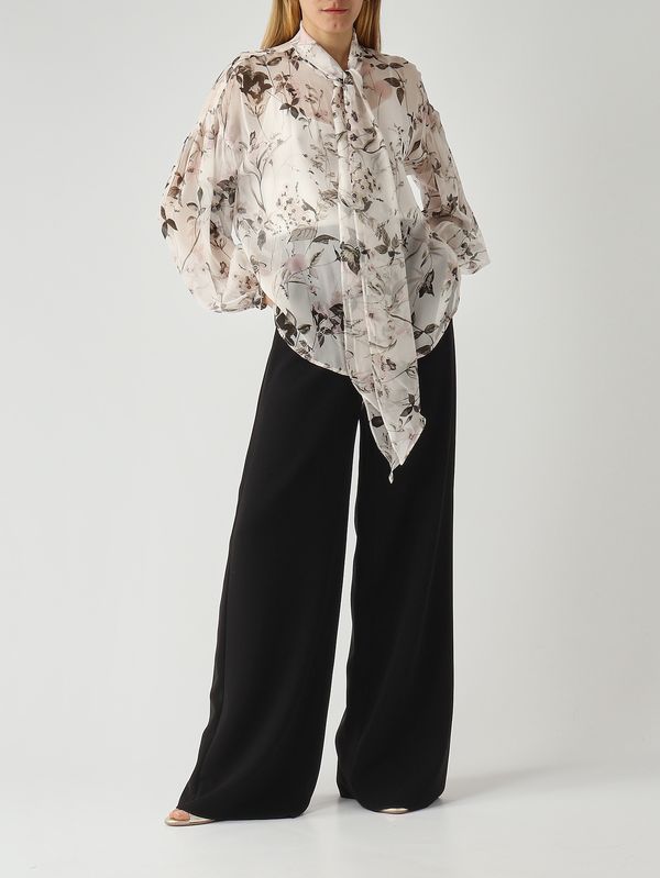 2. Damenhose Amico aus Krepp Schwarz Max Mara Studio 2616131025600