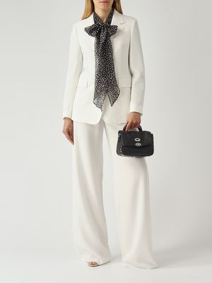 2. Pantalone donna Amico in crepe Bianco