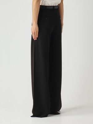 4. Damenhose Amico aus Krepp Schwarz
