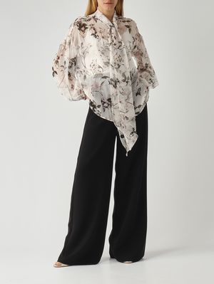 2. Damenhose Amico aus Krepp Schwarz