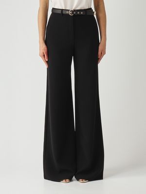 1. Damenhose Amico aus Krepp Schwarz