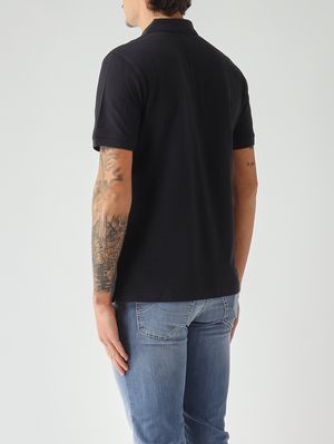 3. Polo uomo Vinnie in cotone stretch piquè Navy