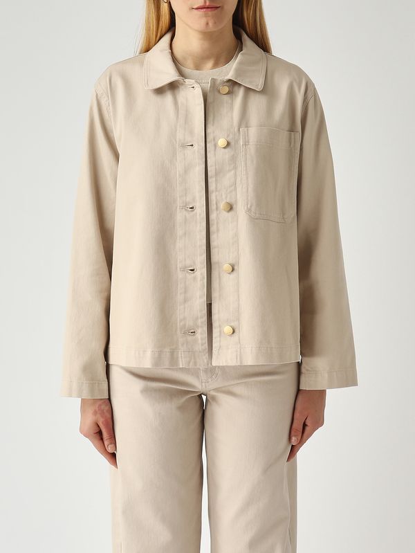 Damen-Overshirt Fascino aus Stretch-Baumwolle Seil S Max Mara