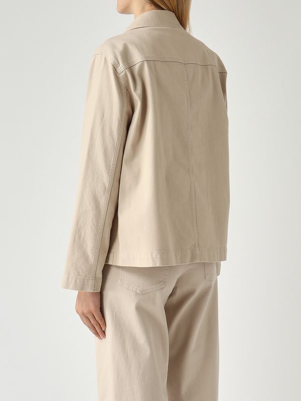 4. Overshirt donna Fascino in cotone stretch Corda S Max Mara 2619191061600