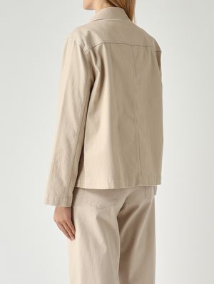 4. Overshirt donna Fascino in cotone stretch Corda