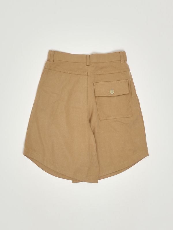 2. Short en lyocell et coton pour fille Beige Michael Kors r30565