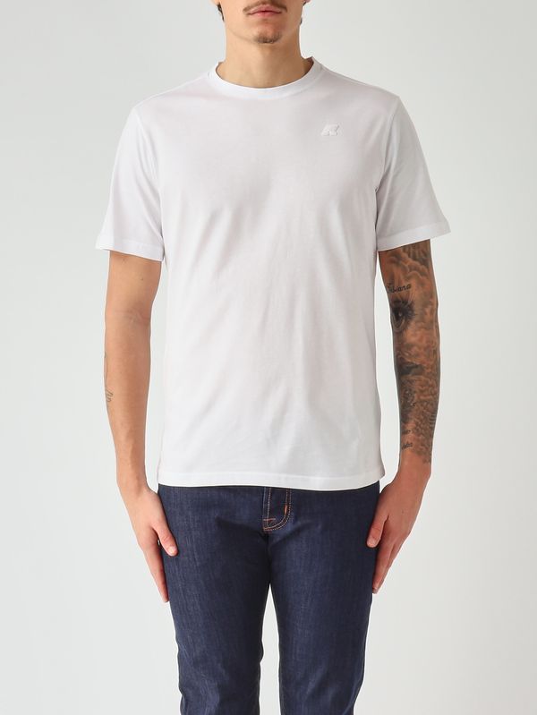 T-shirt homme Odom en coton Blanc K-Way