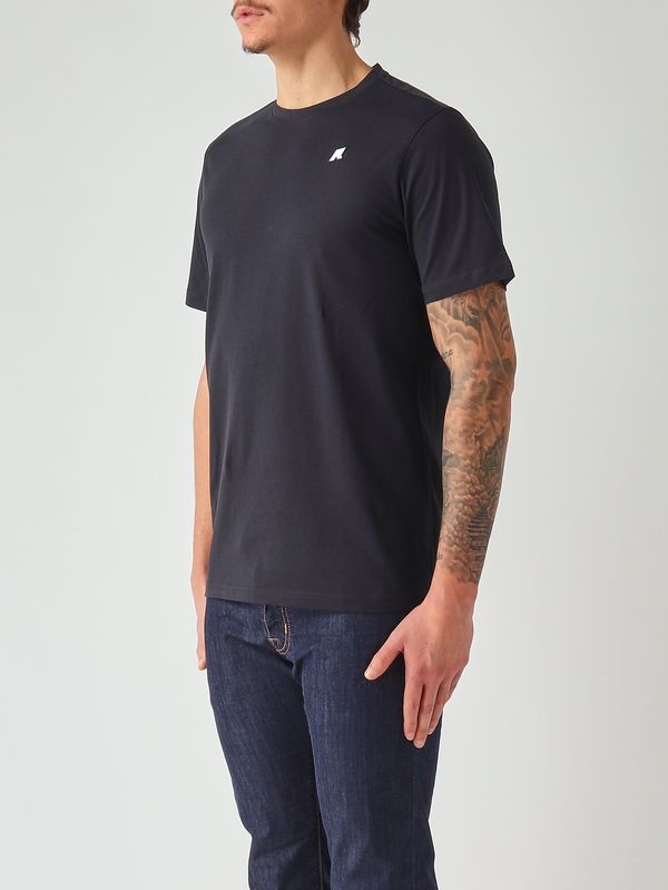 2. Men's Odom cotton T-shirt Navy K-Way k7125uw