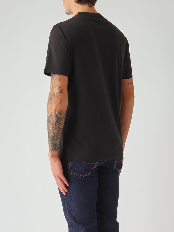 3. Men's Odom cotton T-shirt Black K-Way k7125uw
