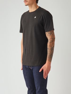 2. T-shirt uomo Odom in cotone Nero