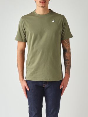 1. T-shirt uomo Odom in cotone Verde Muschio