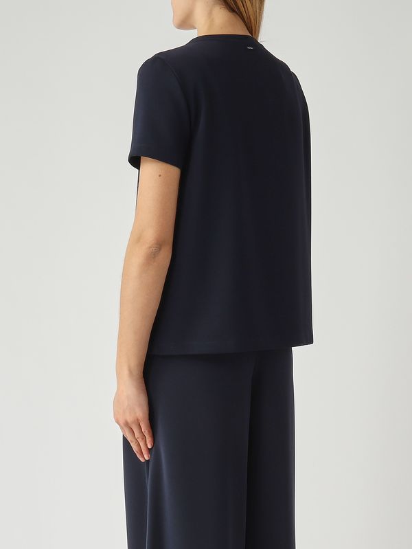 4. Camiseta de mujer Rebecca de tejido técnico Azul marino S Max Mara 2619161011600