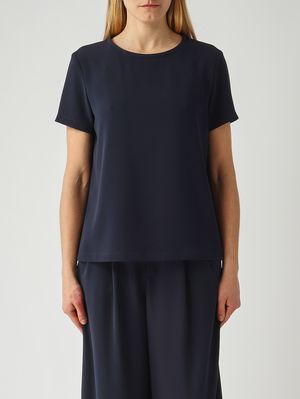 1. Camiseta de mujer Rebecca de tejido técnico Azul marino