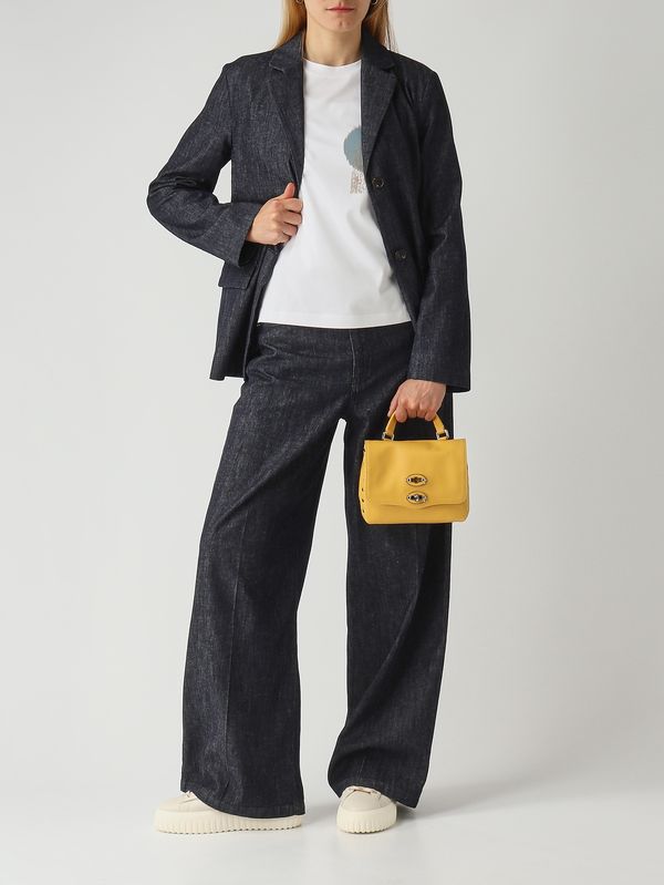 2. Jeans de mujer Lavinia de algodón y kapok Denim oscuro S Max Mara 2619181041600
