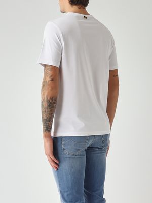 3. T-shirt homme Adame Light en coton stretch Blanc