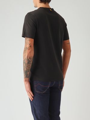 3. T-shirt homme Adame Light en coton stretch Noir