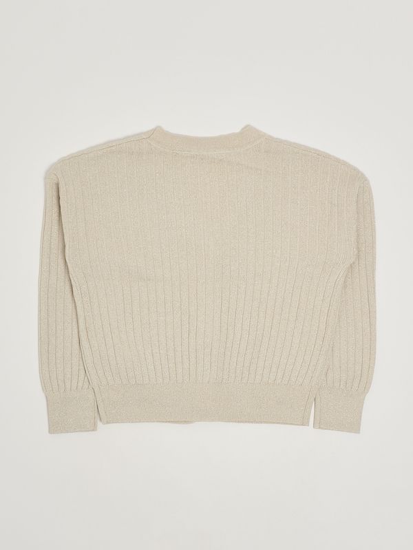 2. Mädchen-Cardigan aus Baumwollmischung Gold Michael Kors r30580