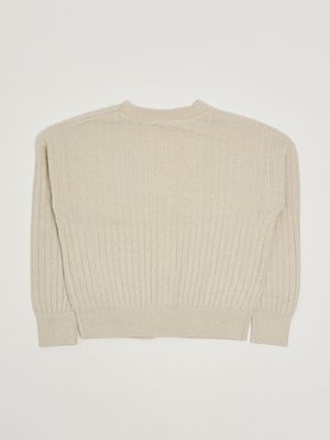 2. Mädchen-Cardigan aus Baumwollmischung Gold