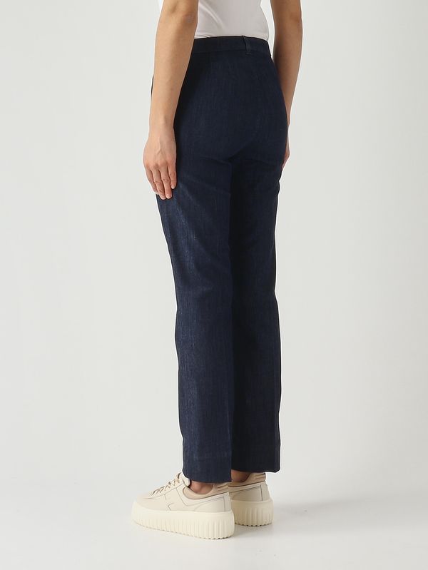 4. Vaqueros de mujer Diana en mezcla de algodón elástico Denim oscuro S Max Mara 2619181021600