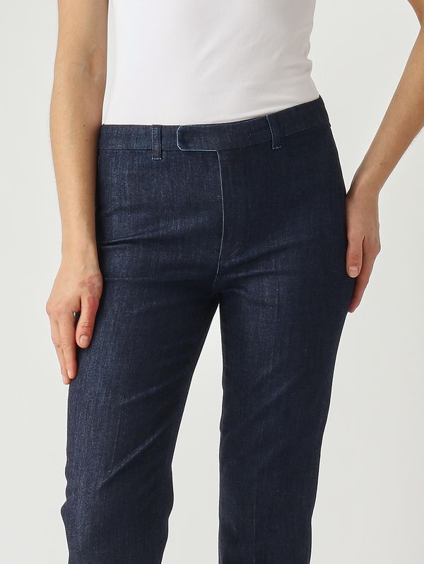 5. Vaqueros de mujer Diana en mezcla de algodón elástico Denim oscuro S Max Mara 2619181021600