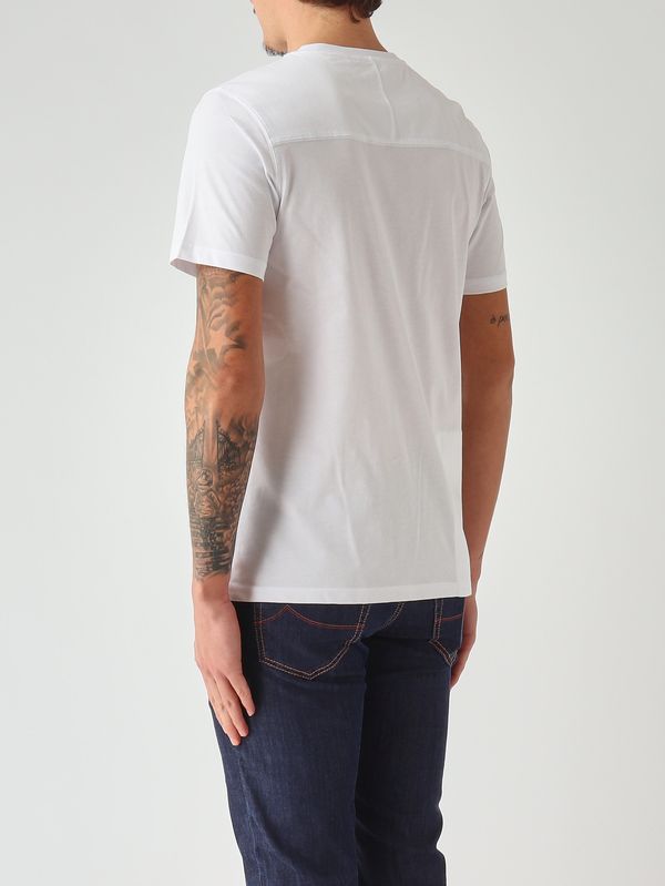 3. Herren-T-Shirt Leonide aus Baumwolle Weiß K-Way k7142kw