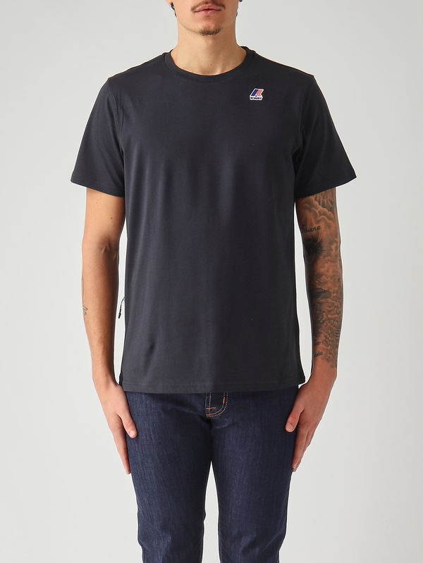 T-shirt homme Leonide en coton Bleu marine K-Way
